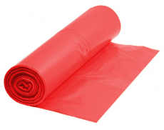 Abfallsack rot 120 l mit Zugband