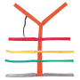 Spineboard-Gurtsystem mit Tasche nach PTHL