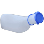 Urinflasche mit Deckel, fr Mnner, 1 Liter, graduiert, PVC. Autoklavierbar