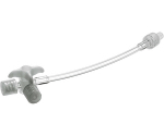 Discofix C Dreiwegehahn , blau, mit Verbindungsleitung